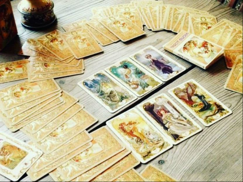 Las principales cartas del Tarot están compuestas por una parte espiritual, una terrenal y una anímica