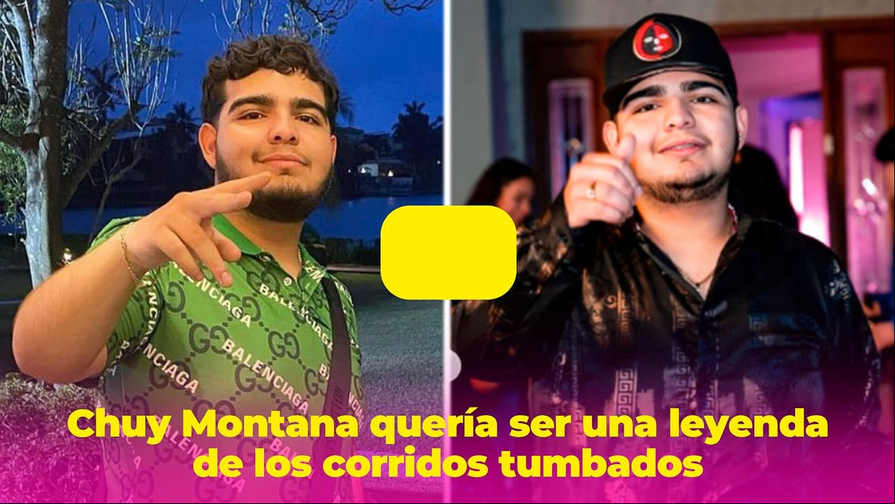 Chuy Montana comenzó tocando en la calle: soñaba con ser estrella de los corridos tumbados