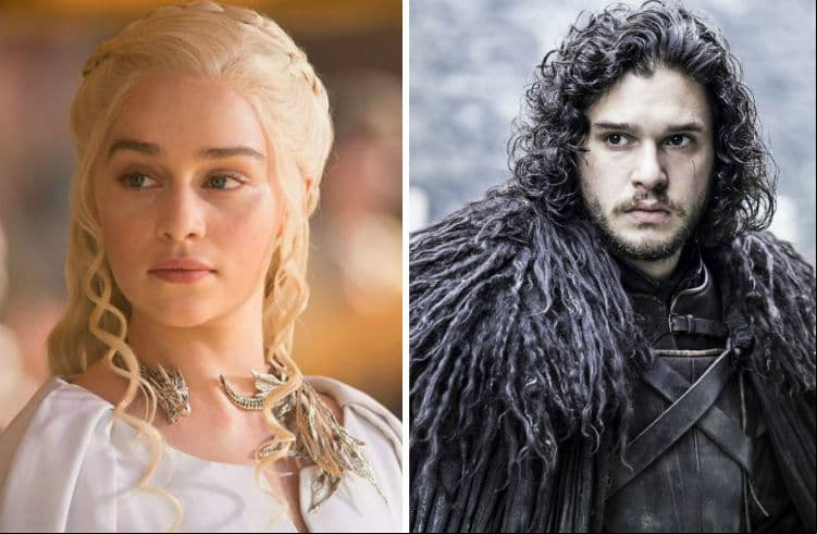 Emilia Clarke y Kit Harrington buscan un Globo de Oro para 'GoT'