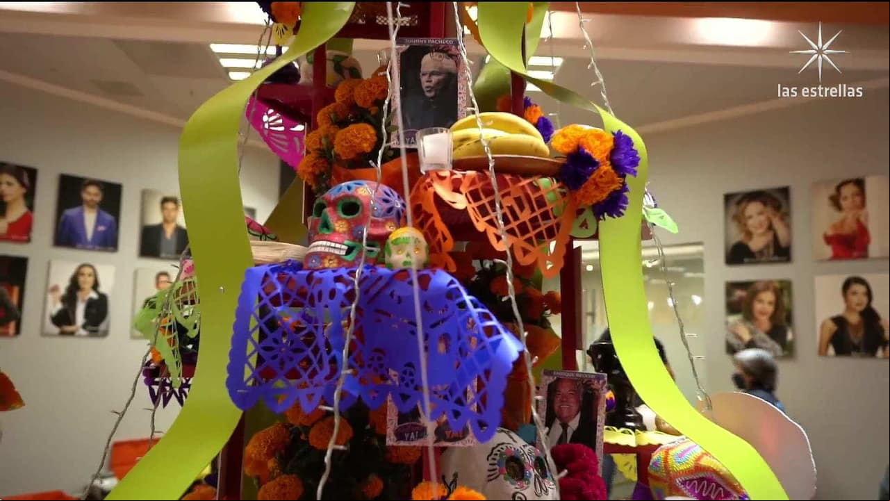Así se armó la ofrenda en forma de catrina de ‘Cuéntamelo ya!’ para este 2021