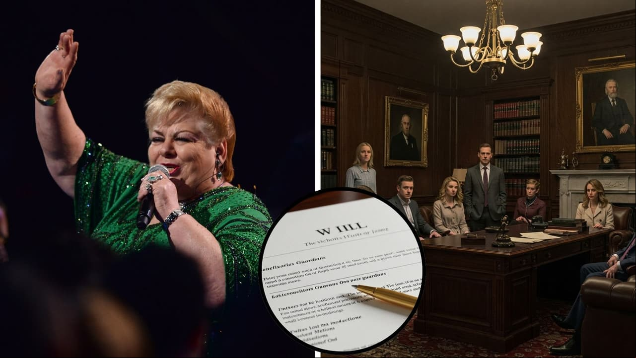 Hijo de Paquita la del Barrio asegura que ya se leyó el testamento de la cantante