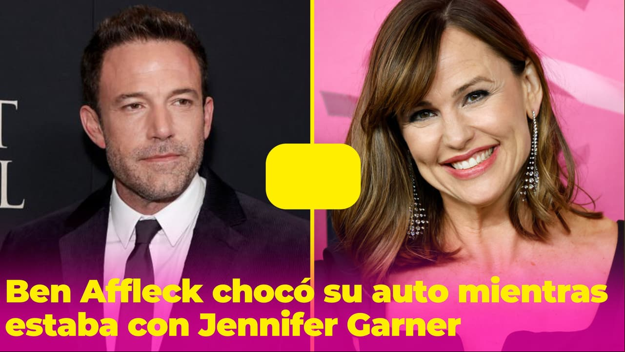 Ben Affleck tuvo un incidente vial mientras estaba con su ex, Jennifer Garner: esto ocurrió