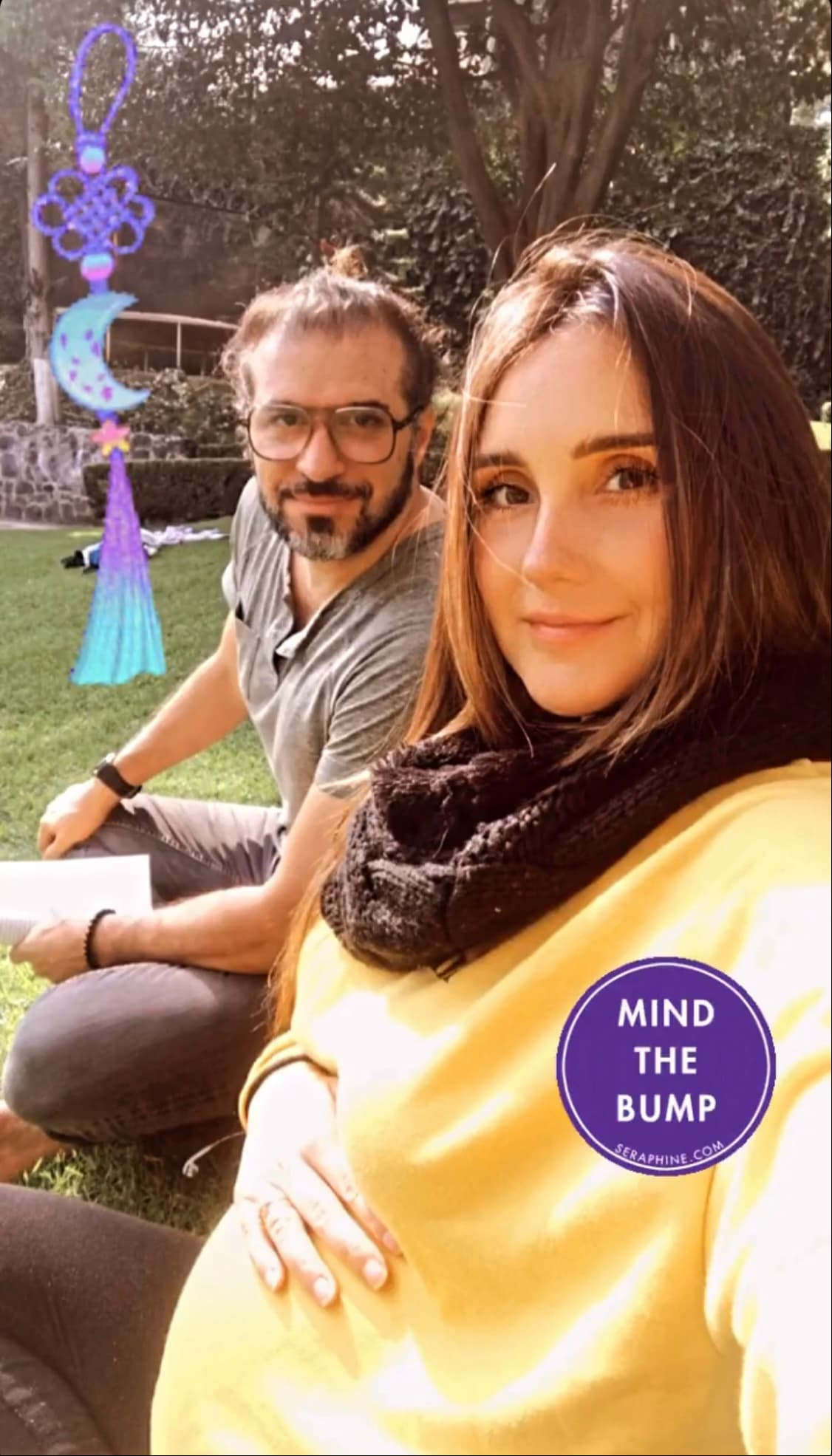 Debido a que su hija nacería en diciembre es que decidió no formar parte del tributo a RBD. "La verdad es que yo, como les he estado platicando todos estos meses, estoy enfocada obviamente en la maternidad (...) por más que quisiera, no podría estar al cien en algo tan importante como lo sería un reencuentro".
