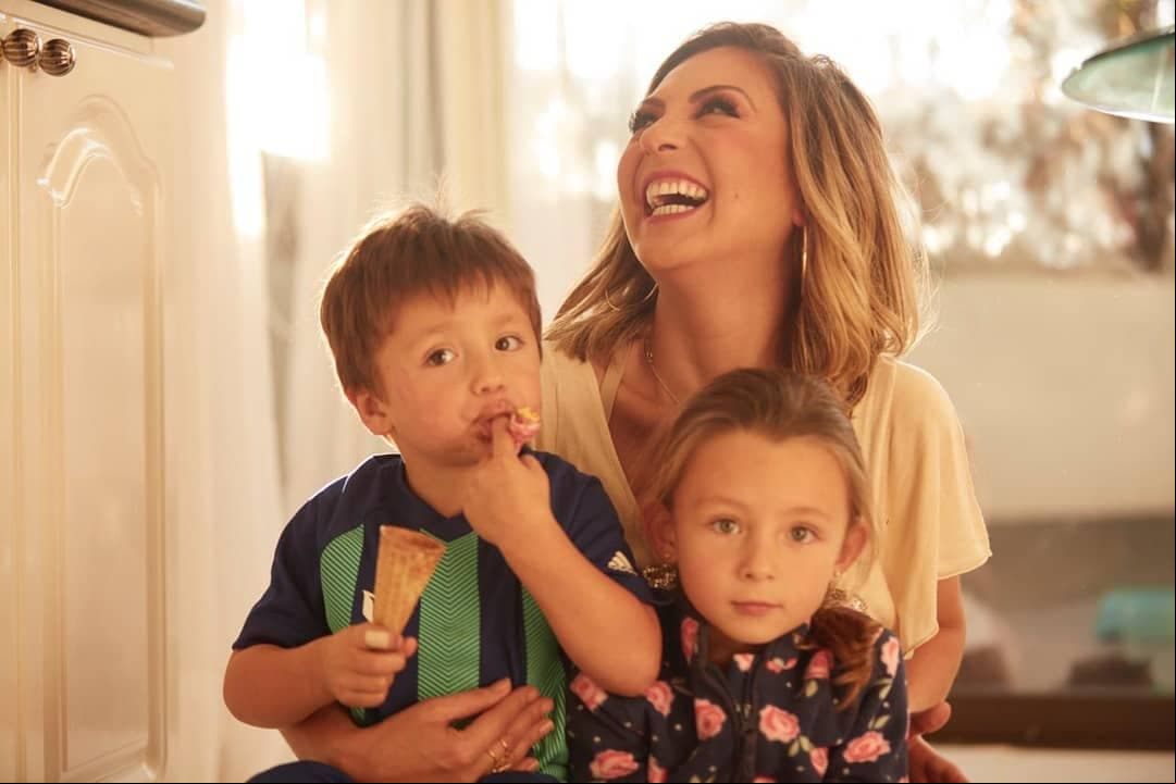 Mariana Ochoa comparte en Instagram tiernos momentos junto a sus hijos