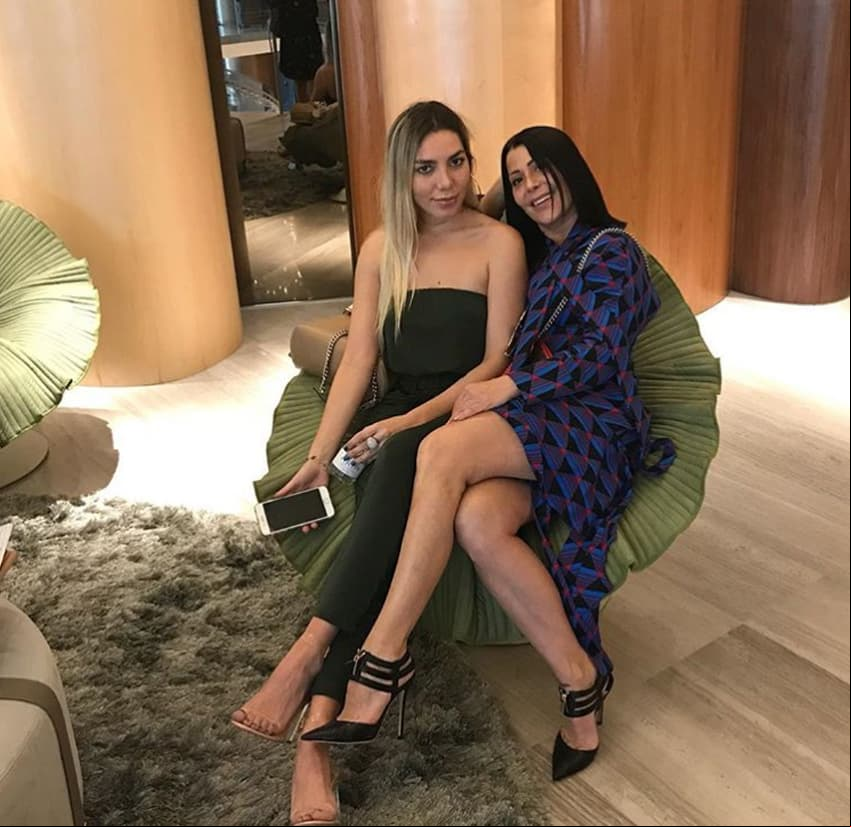 Alejandra Guzmán junto su hija Frida Sofía