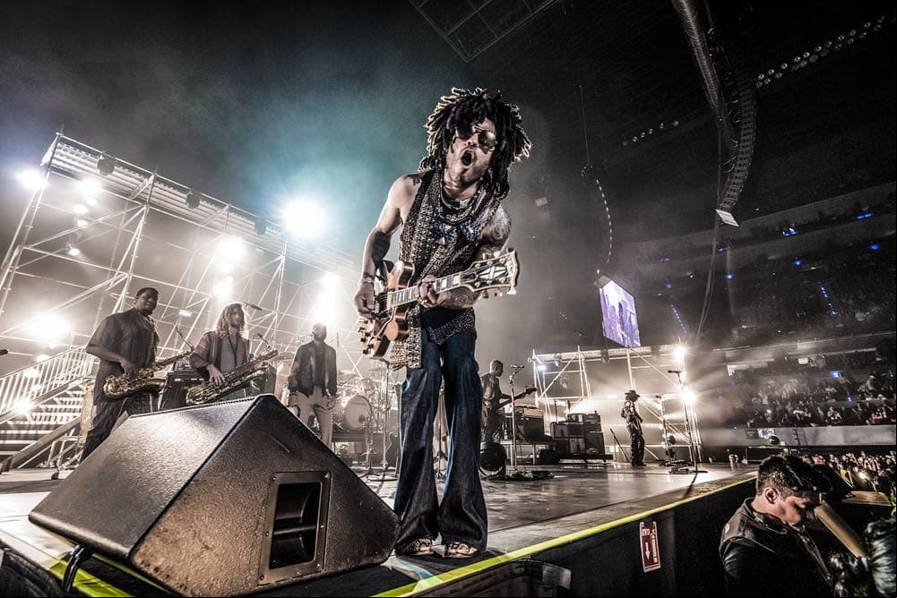 Lenny Kravitz le inyecta una dosis de rock a la CDMX