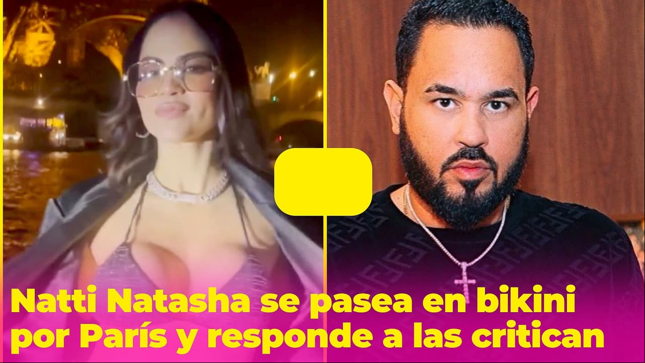 Natti Natasha se pasea en bikini por París y para en seco a quienes la critican