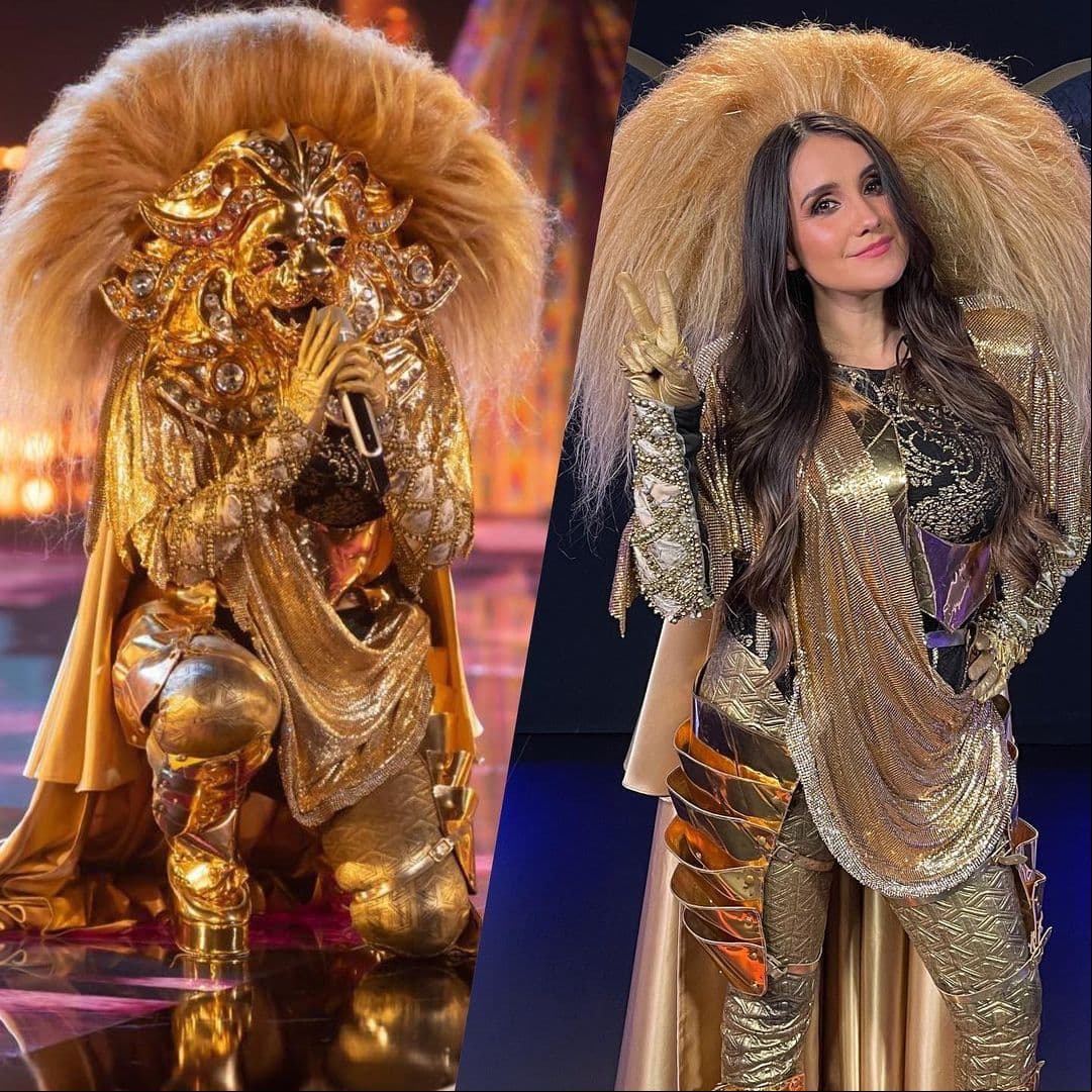 Dulce María se conmueve al despedirse de ¿Quién es la Máscara?
