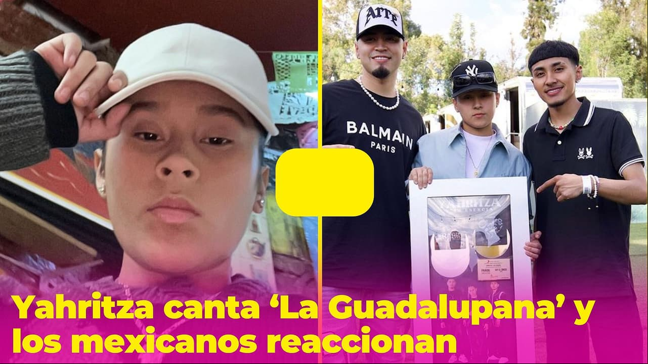 Yahritza canta ‘La Guadalupana’ y así reaccionaron los mexicanos, ¿ya la perdonaron?