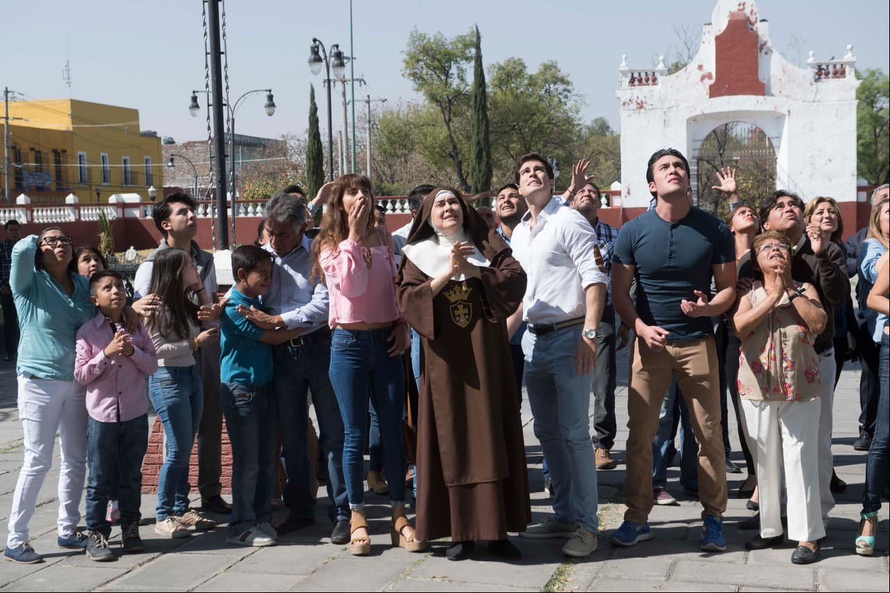 Este fue el momento en que la Madre Superiora le dice a Juana Victoria que la que está arriba es Juana Inés ¿lo recuerdas?