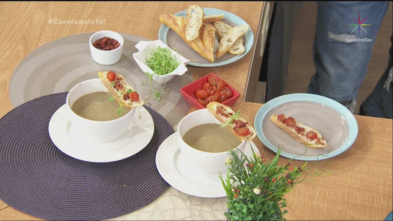 RECETA: Sopa de lenteja con tocino