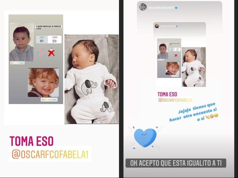 Mariana Echeverría revela que su hijo Lucca se parece a su esposo Óscar Jiménez