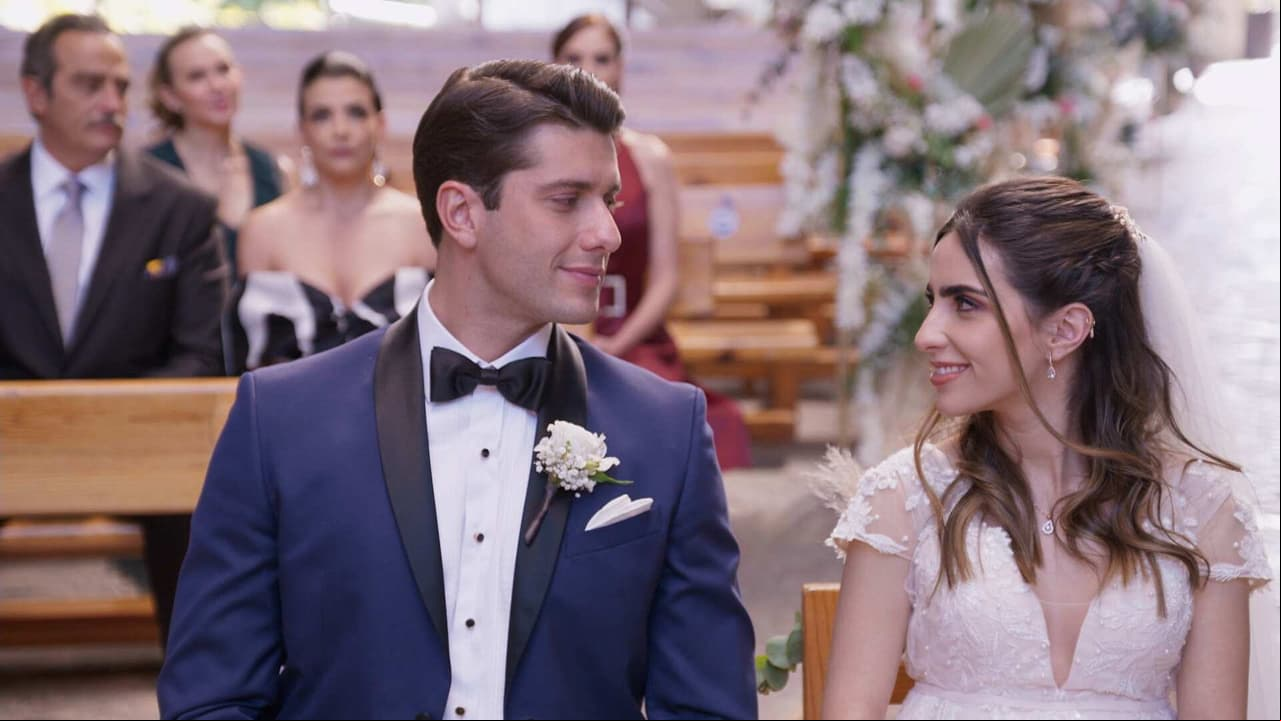 Andrea y Omar se casan en 'Mi fortuna es amarte'