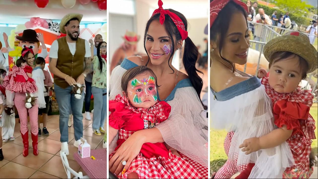 Bebé de Natti Natasha cautiva con tierno disfraz en su cumpleaños