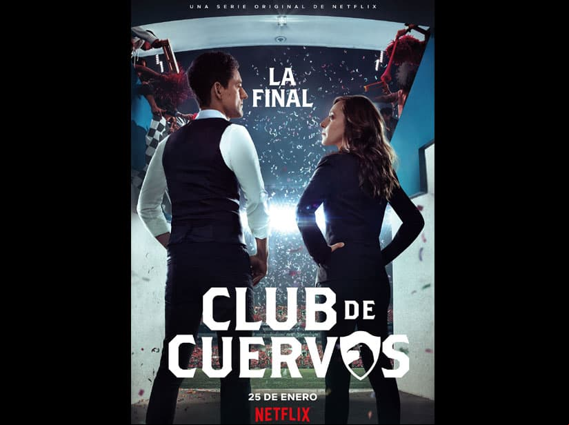 Póster de la cuarta temporada de 'Club de Cuervos'