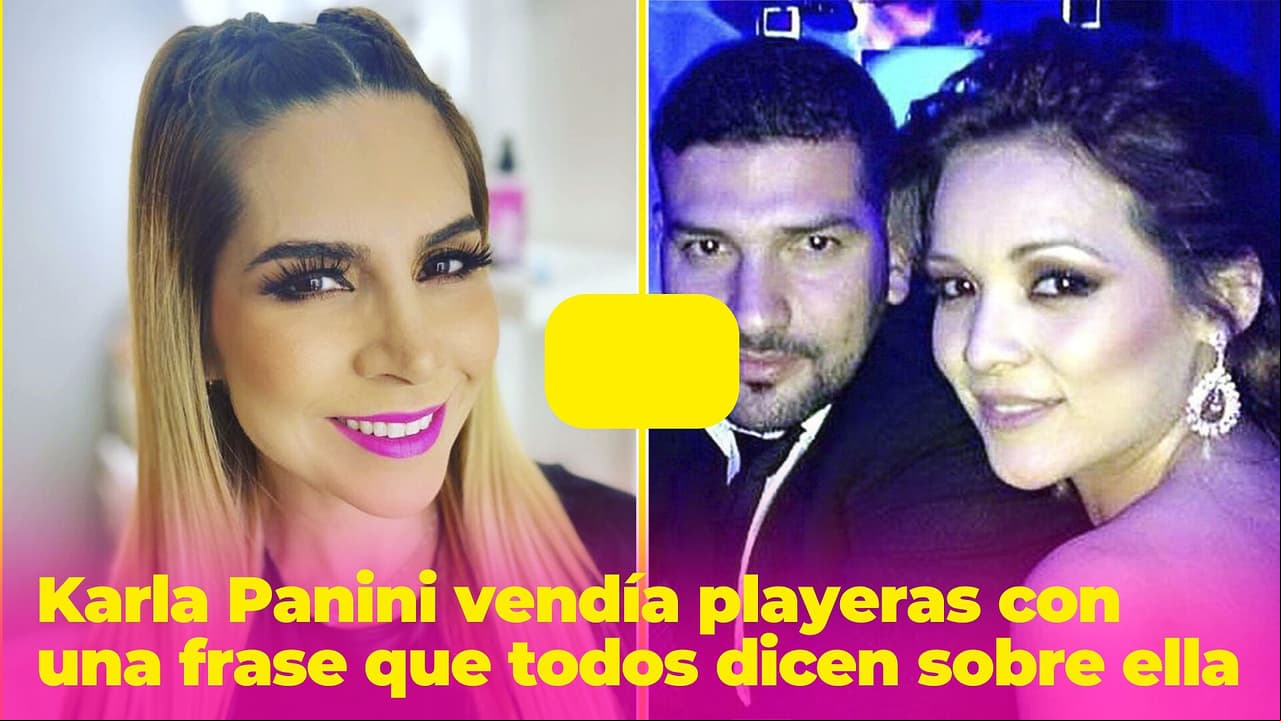 Karla Panini causó polémica (de nuevo): vendía playeras con una frase que todos dicen de ella