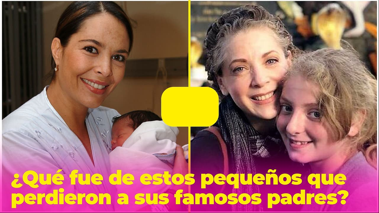 ¿Qué fue de estos pequeños que perdieron a sus famosos padres? Así lucen ahora
