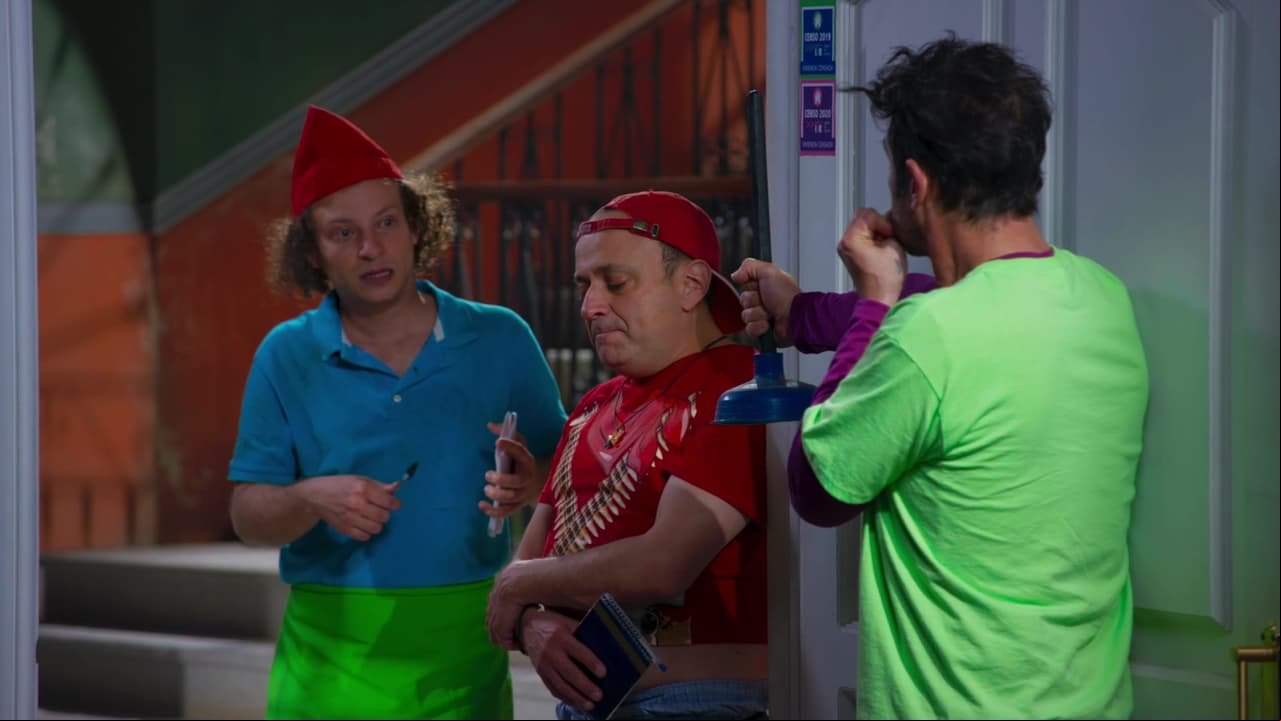 ‘Germán’ le enseña el oficio de “porterete” al ‘Borre’