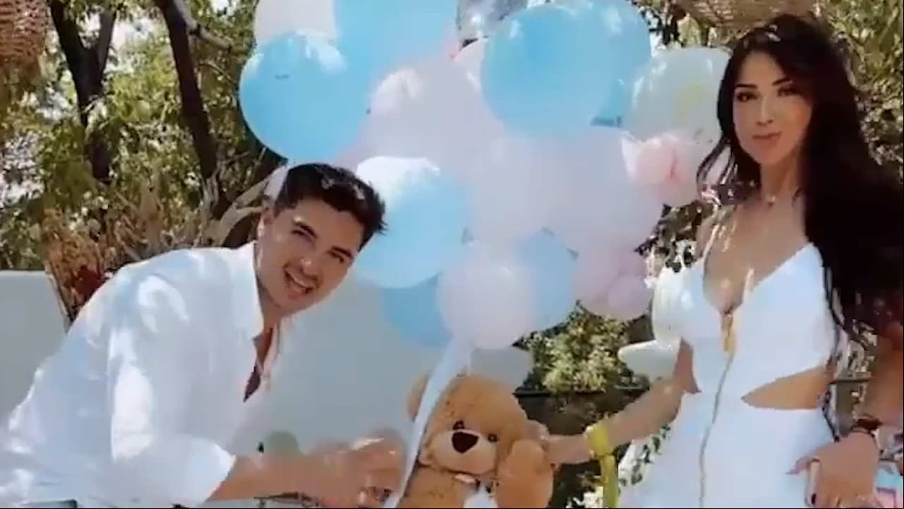 ¡Es un leoncito! Así se emocionaron Ferka y Christian Estrada al saber el sexo de su bebé