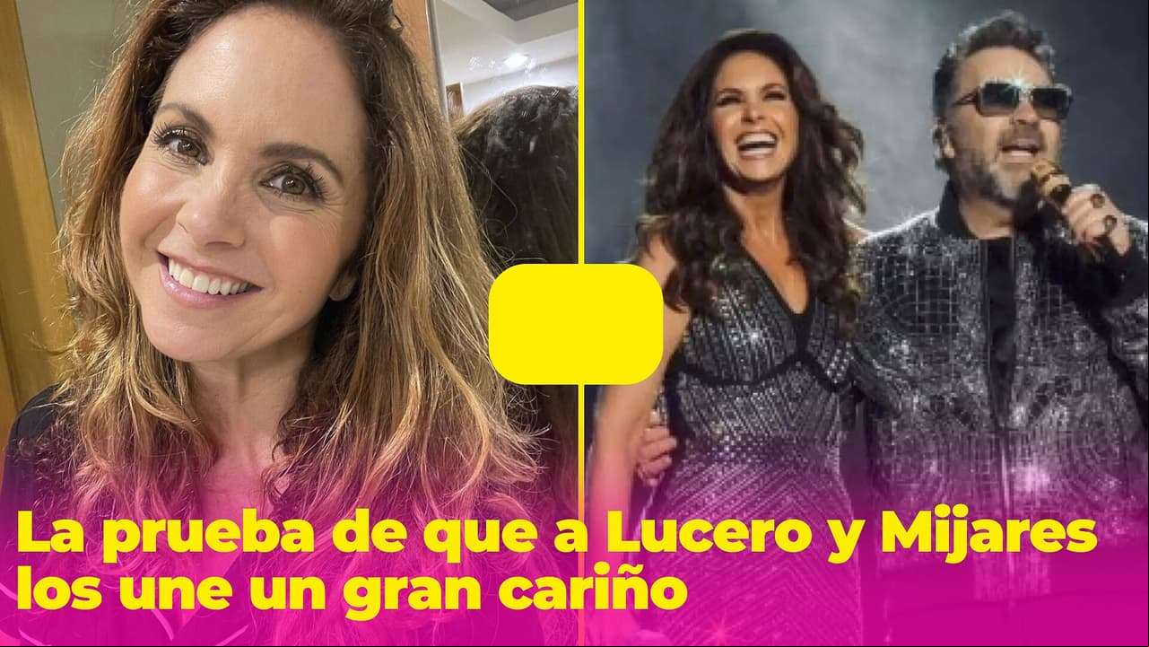 El cariño de Lucero por Mijares sigue vivo y este tierno mensaje es la prueba