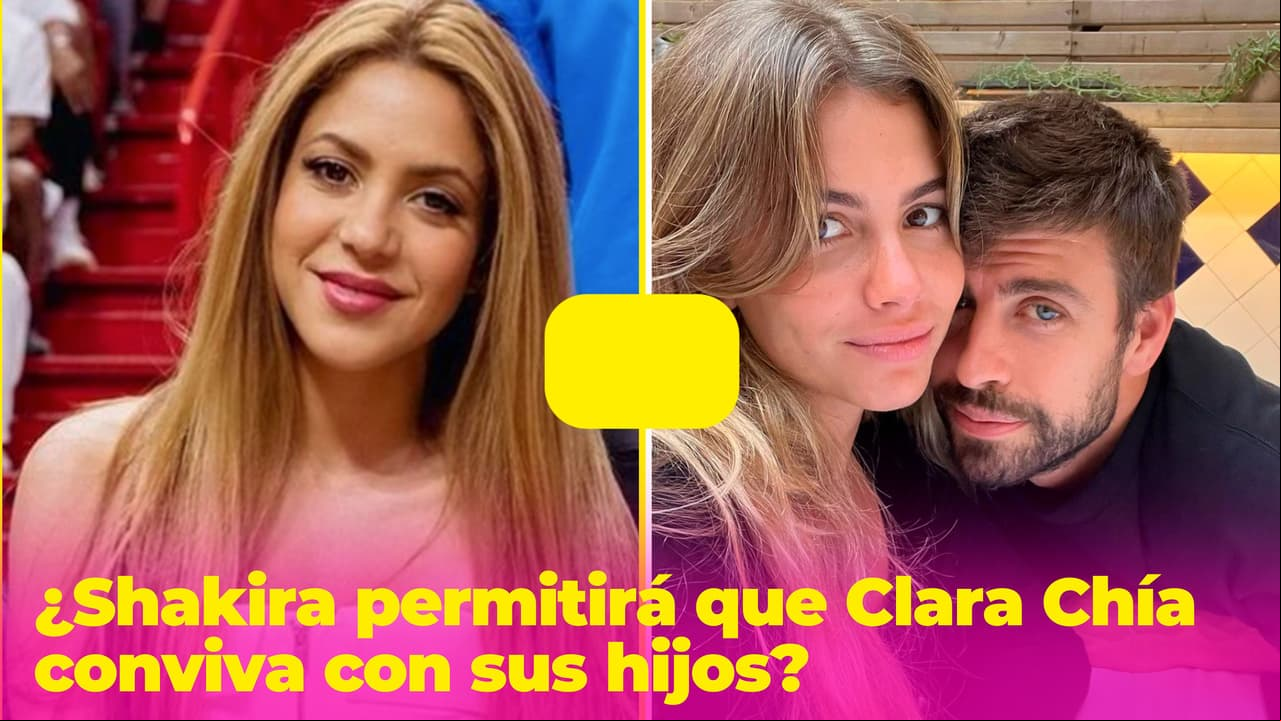 Shakira podría permitir que Clara Chía conviva con sus hijos, ¿ya no hay resentimientos?
