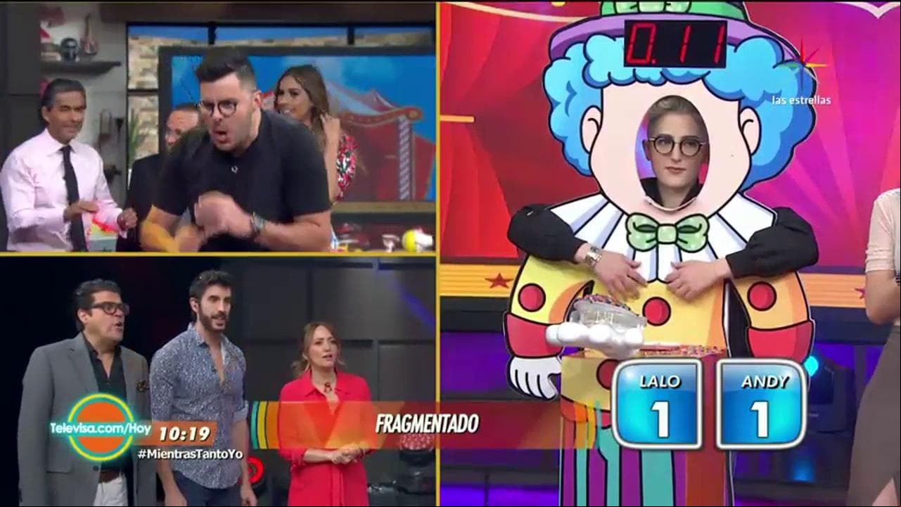 No había cumpleañero, pero sí ¡Pastelazo!