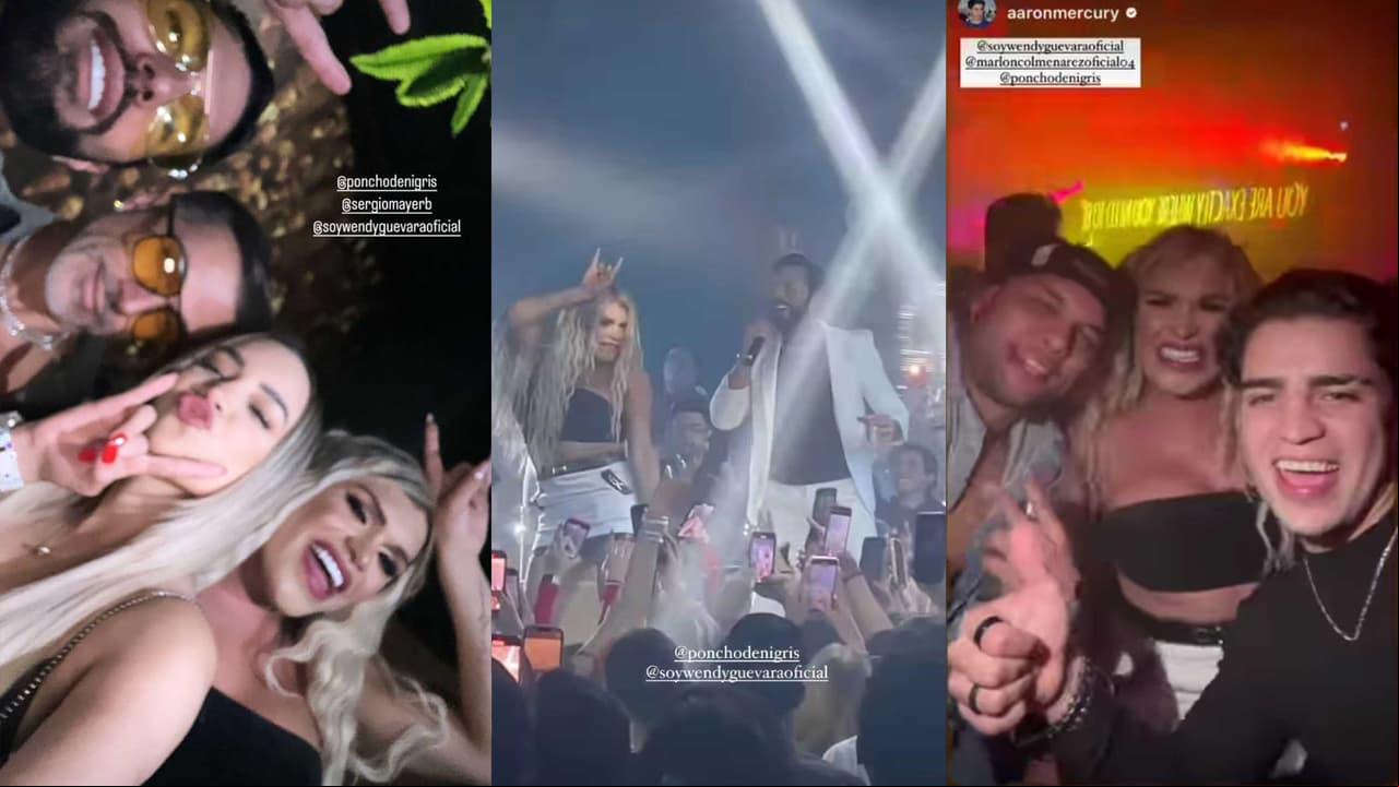 Show de Poncho DeNigris, acompañado de sus excompañeros del Team Infierno y Aaron Mercury