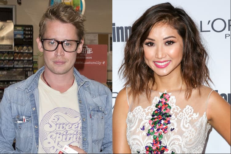 Macaulay Culkin y su novia Brenda Song muestran su amor en Francia
