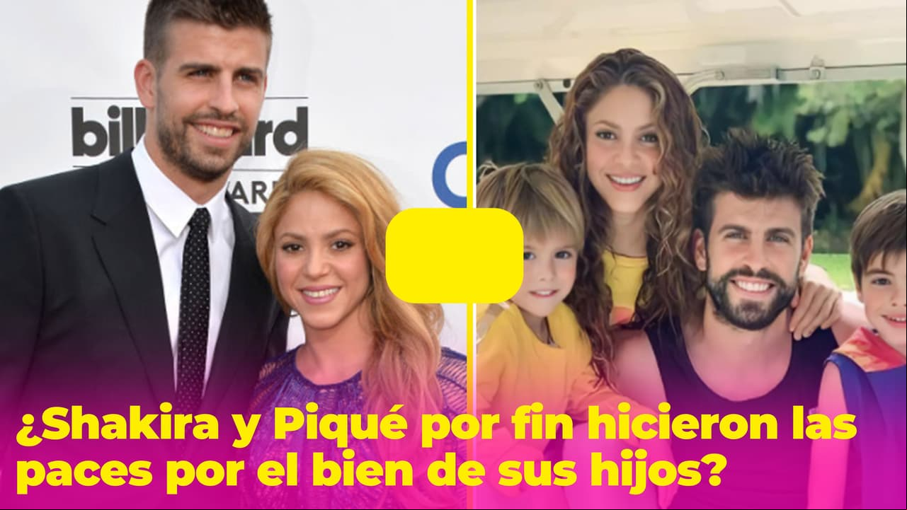 Shakira y Piqué por fin habrían hecho las paces para darles una linda Navidad a sus hijos