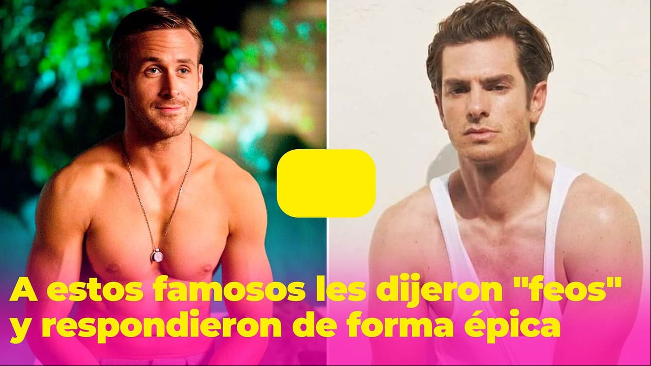 Famosos a los que les dijeron "feos" y no se quedaron callados: miles de fans suspiran por ellos