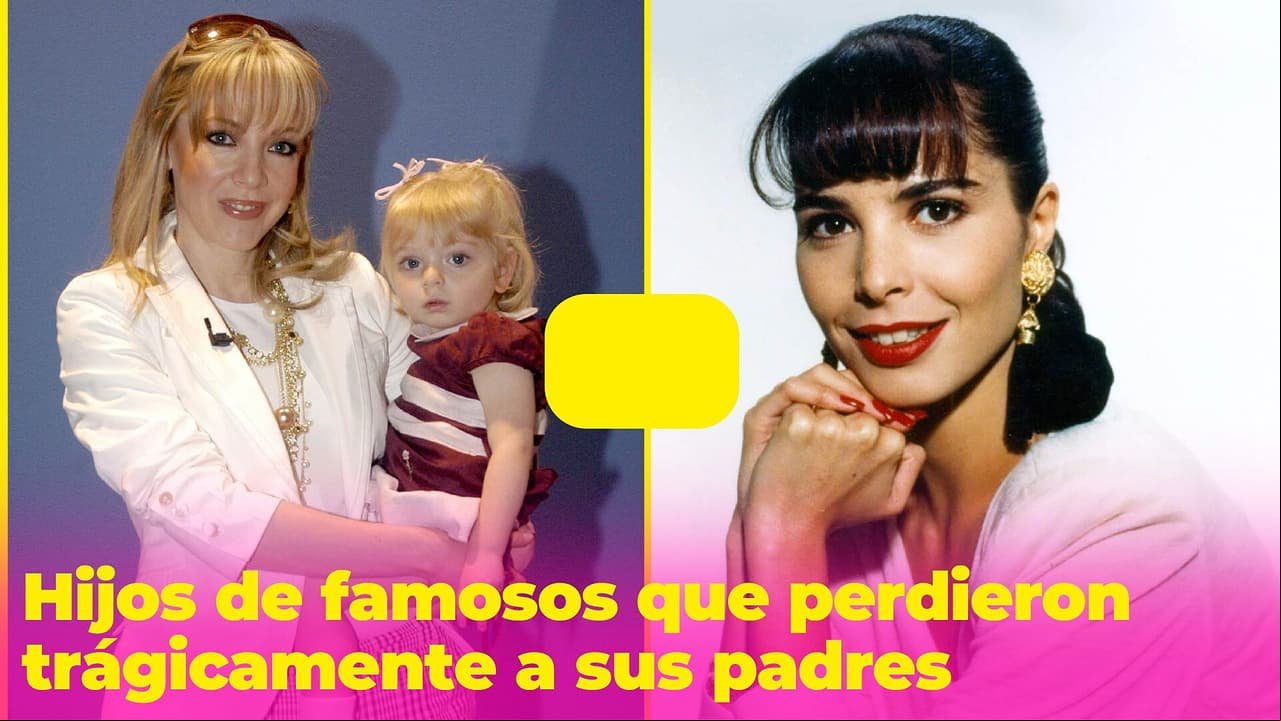 Hijos de famosos que perdieron trágicamente a sus padres: así lucen y a esto se dedican
