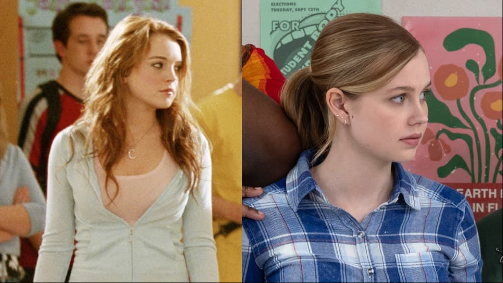Lindsay Lohan y Angourie Rice interpretaron a Cady Heron en 'Chicas Pesadas'.