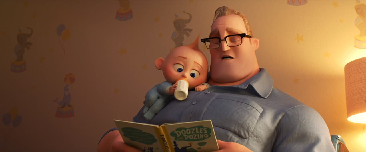 'Bob' se queda en casa con los niños en el nuevo avance de 'Los Increíbles 2'