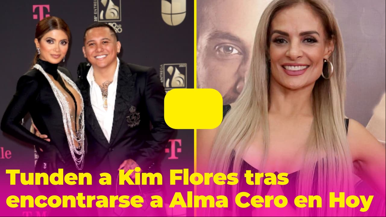 “Destruyó ese matrimonio”: Tunden a Kimberly Flores tras encontrarse con Alma Cero en programa