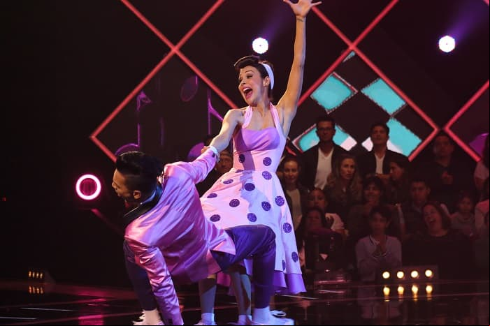 Tanya y Reyes con ganas y el alma en Bailando por un Sueño