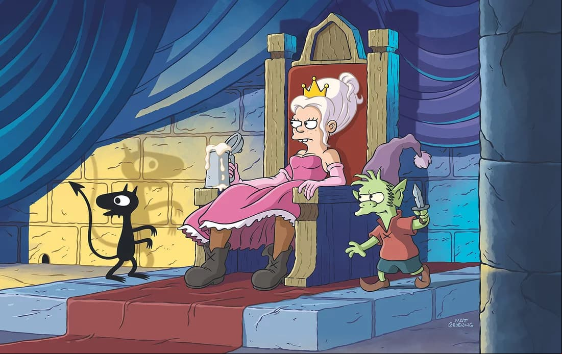 Presentan las primeras imágenes de ‘Disenchantment’