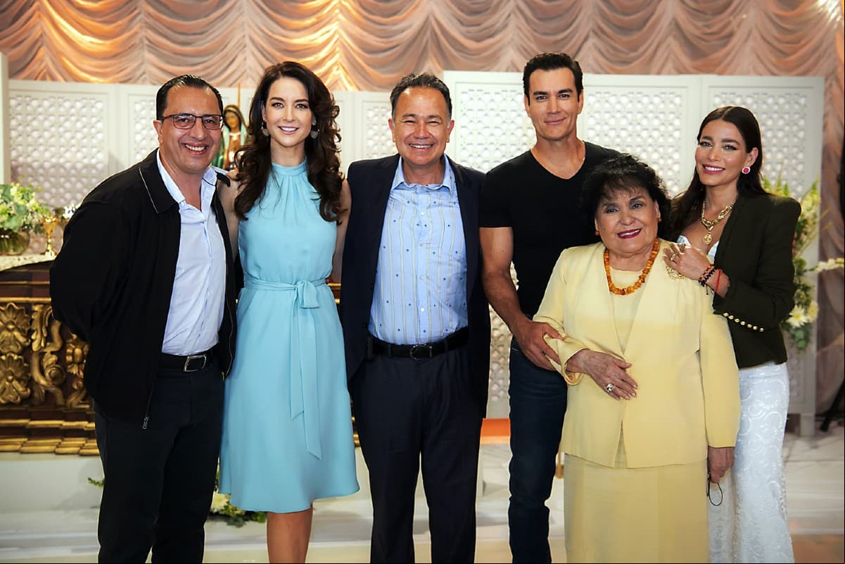 Comenzamos por la primera actriz Carmen Salinas, cuya última participación en una telenovela fue en ‘Mi fortuna es amarte’, proyecto donde daba vida a ‘Doña Magos’, y la cual actualmente se transmite por Las Estrellas de lunes a viernes a las 8:30 p.m.