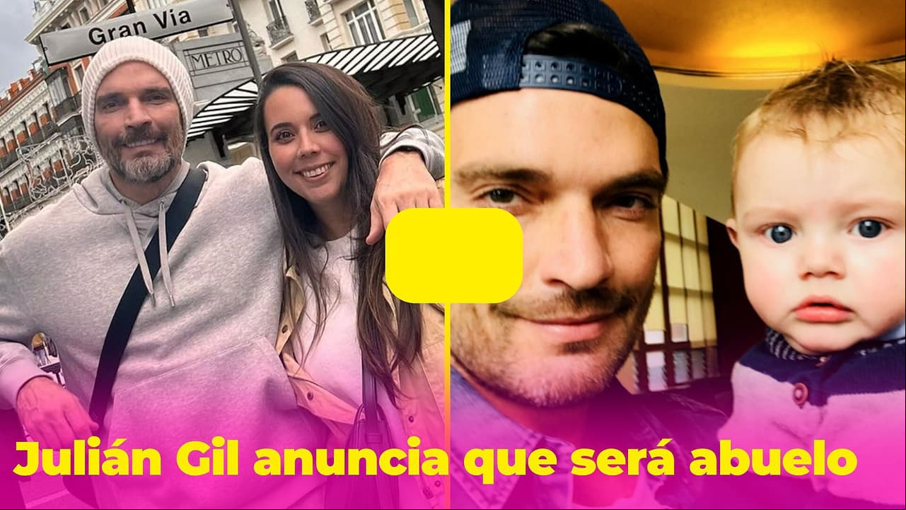 Julián Gil celebra que viene un "bebé en camino": así dio la gran noticia