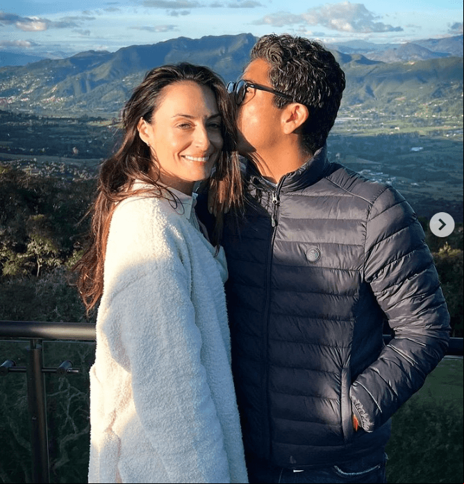 Como pocas veces, Marimar Vega presume su flamante vida de casada con románticas fotos