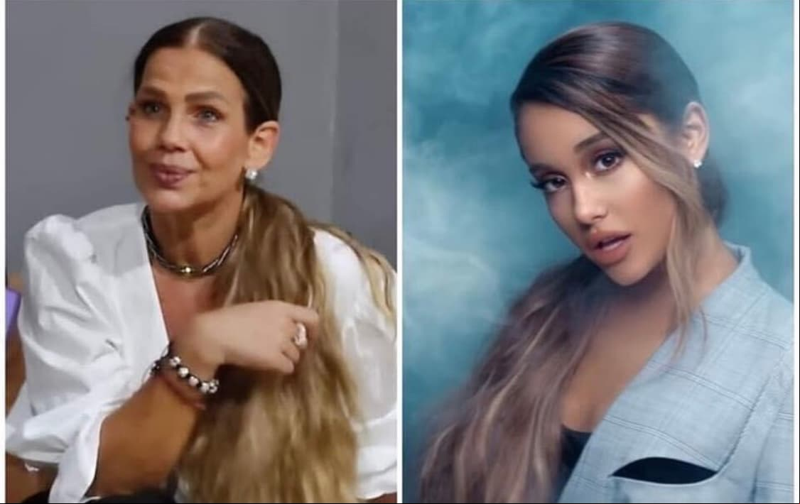 Este característico peinado de Ariana Grande también lo ha utilizado Niurka. Curiosamente, también combinando tonos rubios y castaños.