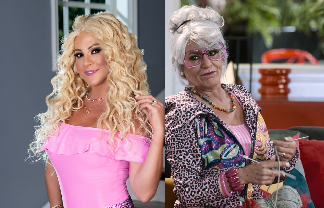 Roxana Castellanos le da vida a Deyanira y así se vería como una tierna abuelita.