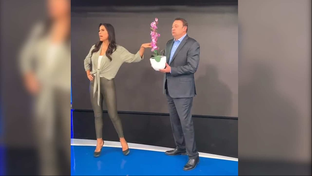 Paola Rojas causa revuelo con divertido tiktok junto a Toño de Valdés y hasta los bloopers muestran