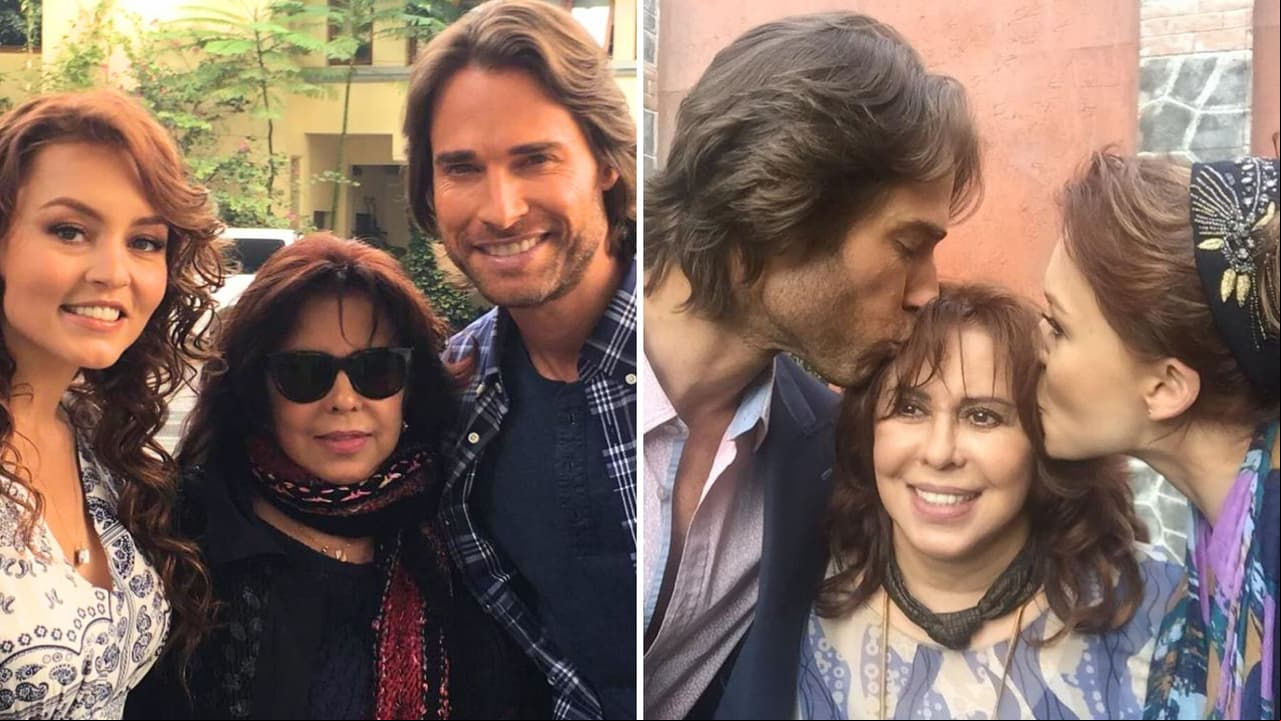 Angelique Boyer y Sebastián Rulli con Angelli Nesma