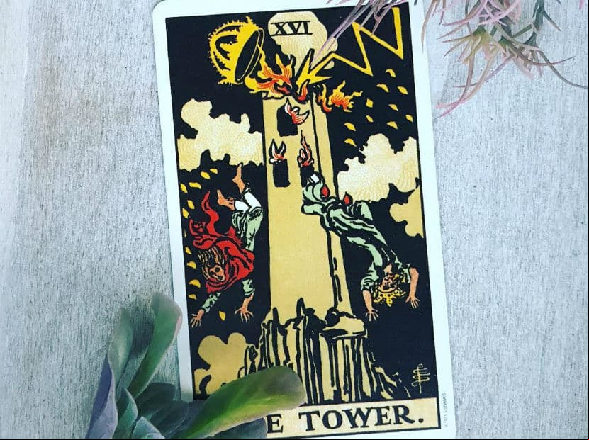 La Torre. Replantea todo, es un momento donde las cosas ya no pueden seguir como están. Invita a reflexionar y eliminar todo lo que no funciona y quedarse sólo con lo que es sólido