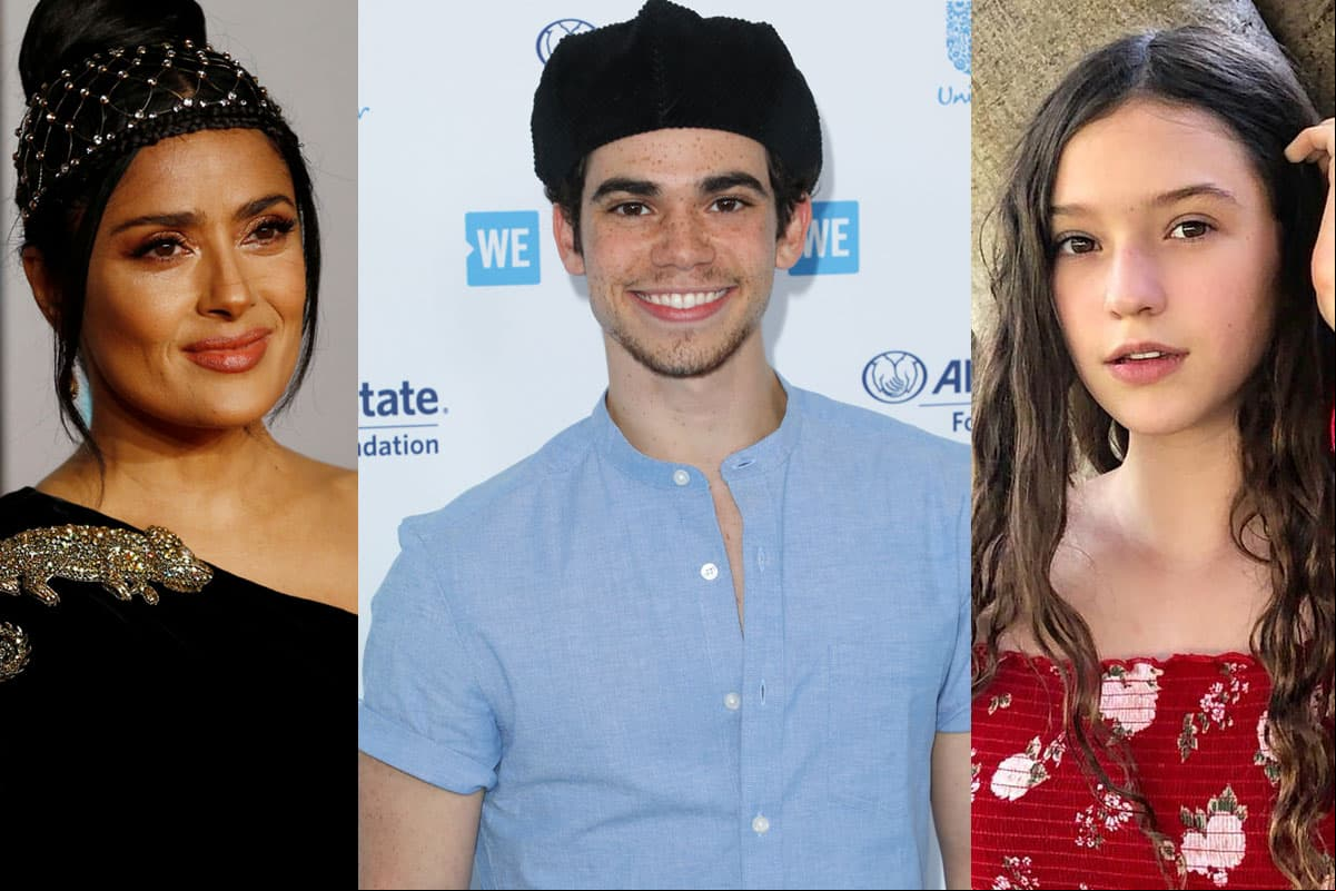 Salma Hayek, Mía Rubín y otras celebridades dedicaron emotivos mensajes a Cameron Boyce tras su muerte