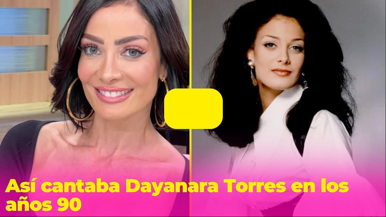 Dayanara Torres también fue cantante: así fue su pasado como estrella del pop en los años 90