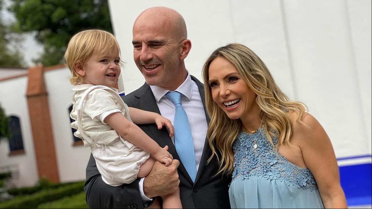 Erika Zaba muestra detalles del bautizo de su hijo y revela por qué no fueron los OV7