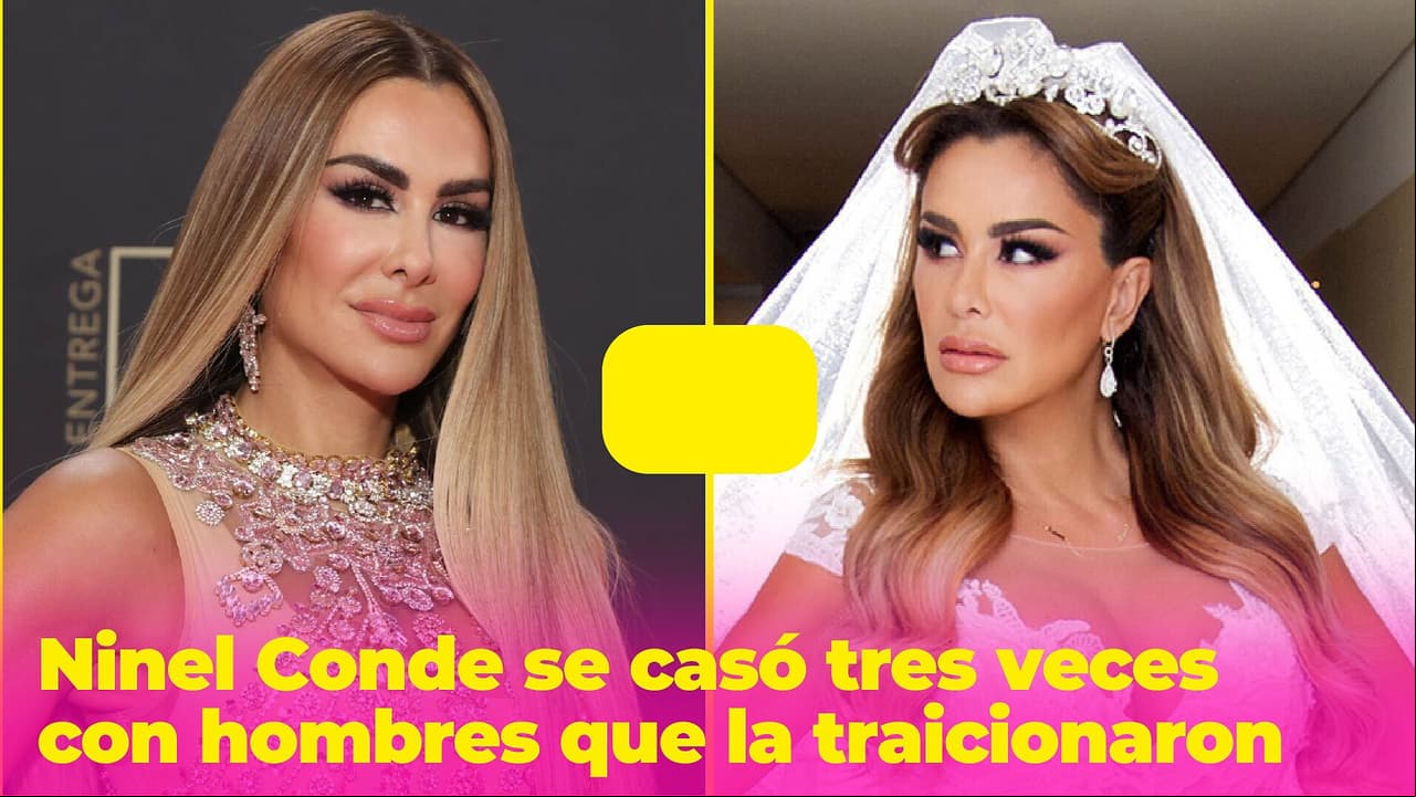 Ninel Conde se casó tres veces con hombres que la traicionaron: sus polémicos romances