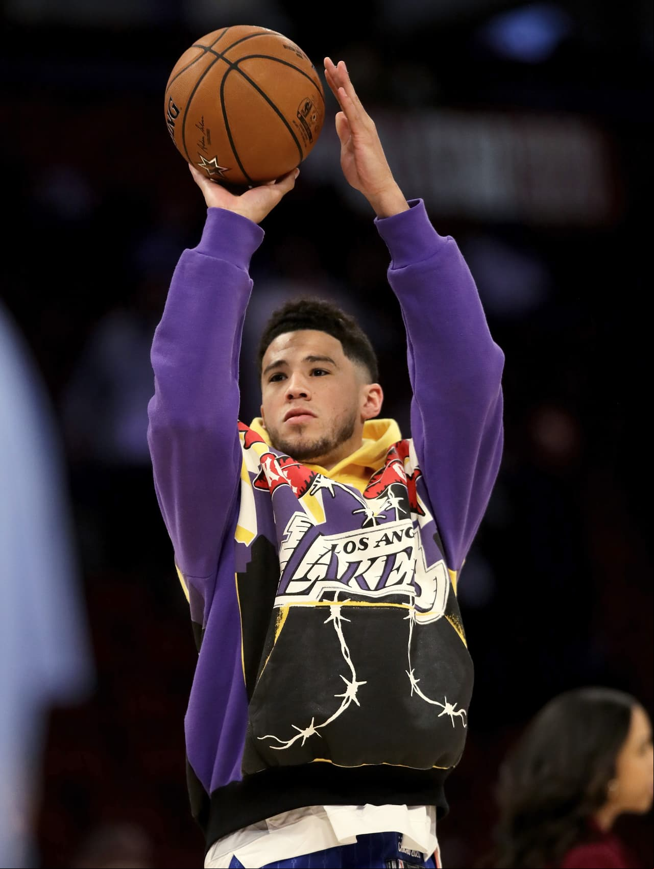 Los jugadores decidieron elegir diseños en su vestimenta con algo referente a Kobe Bryant ¡Qué momentos!