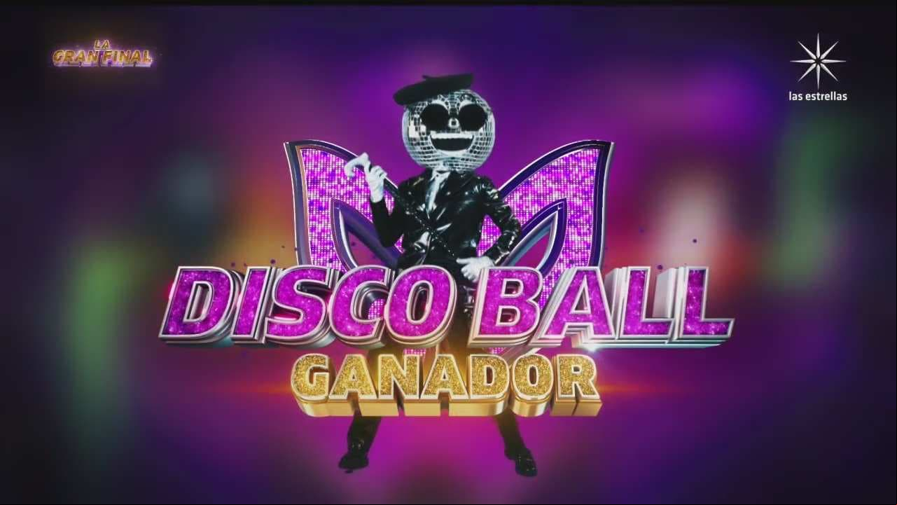 Disco Ball es la ganadora indiscutible de ¿Quién es la Máscara?